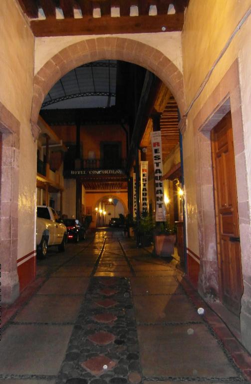 Hotel Concordia Pátzcuaro 外观 照片