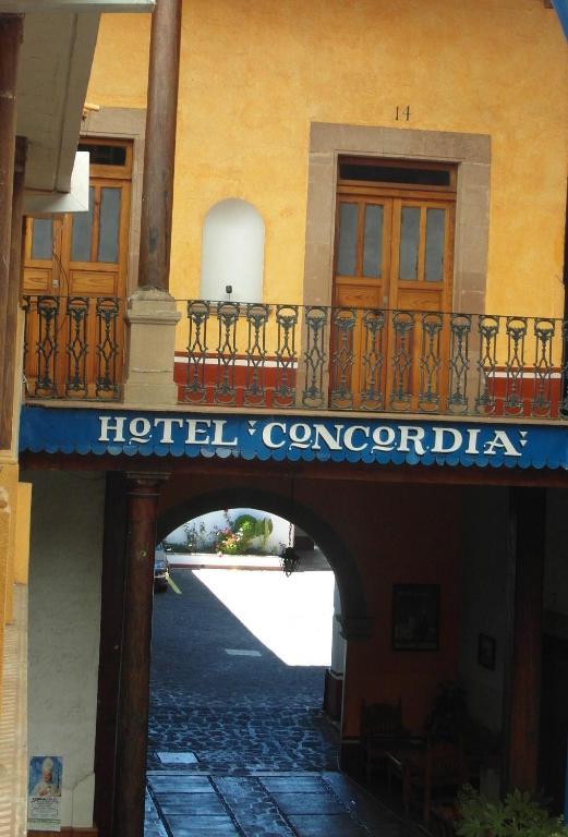 Hotel Concordia Pátzcuaro 外观 照片